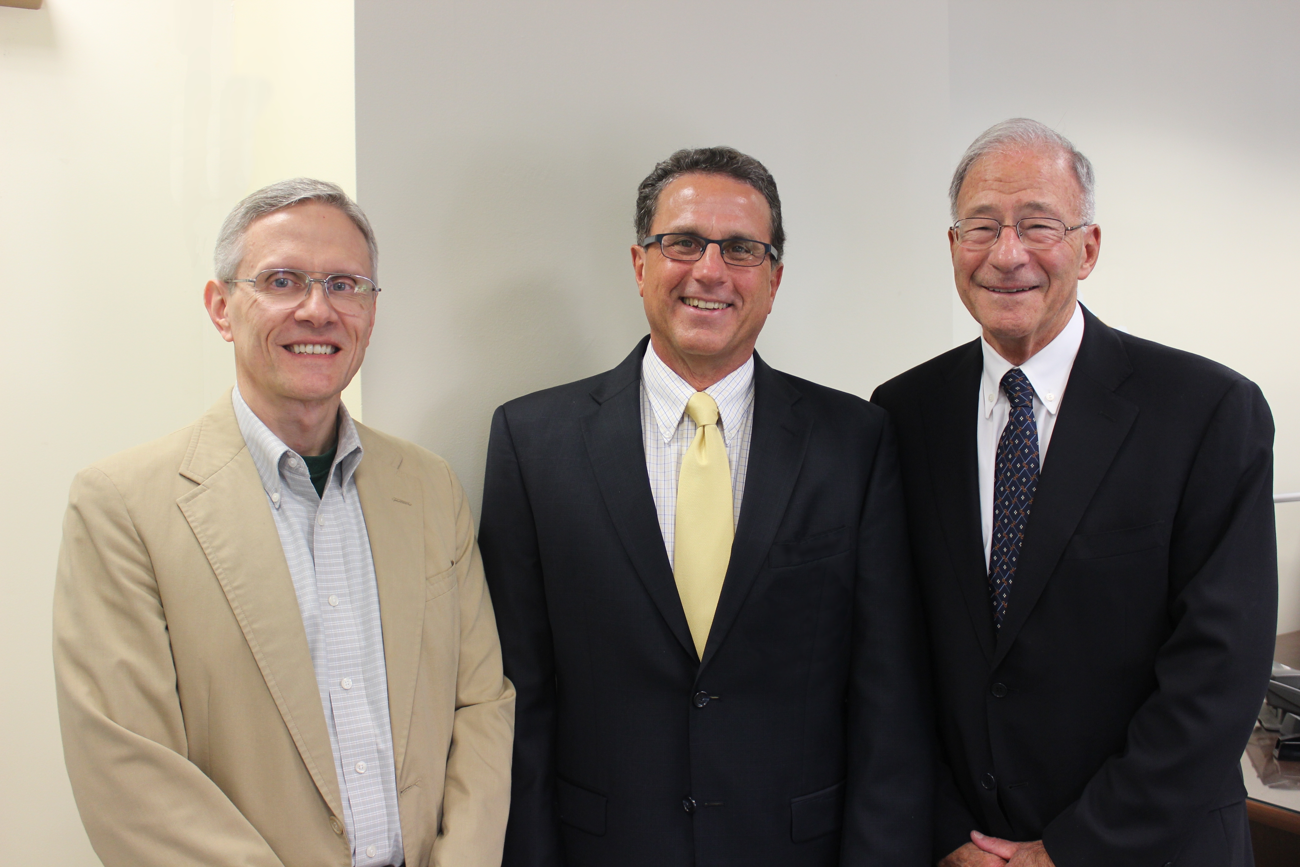 Drs. Bill Klunk, David Lewis and David Kupfer Drs. Bill Klunk, David Lewis and David Kupfer