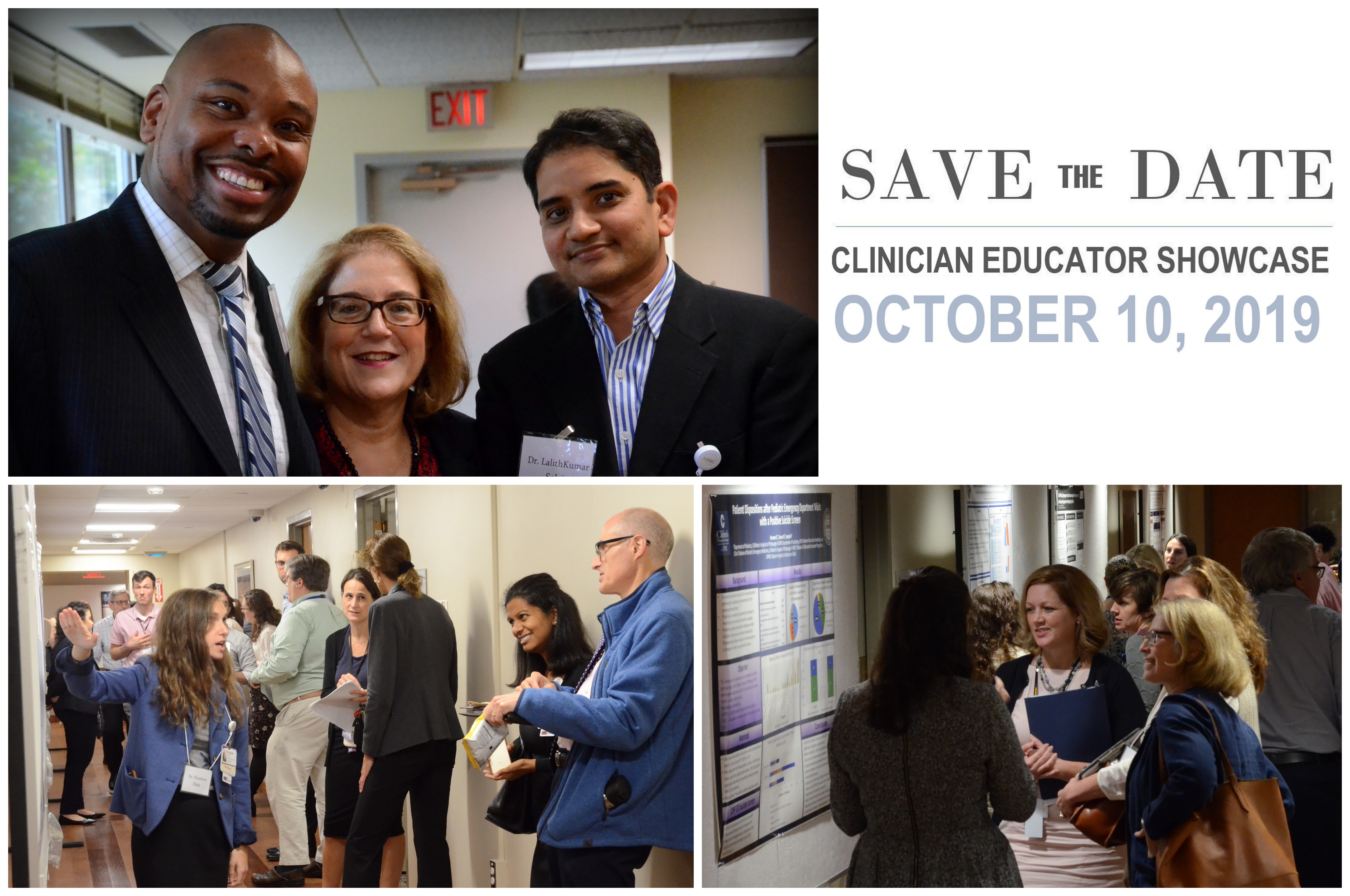 Save the Date for October 10, 2019 Clinician Educator Showcase Save the Date for October 10, 2019 Clinician Educator Showcase