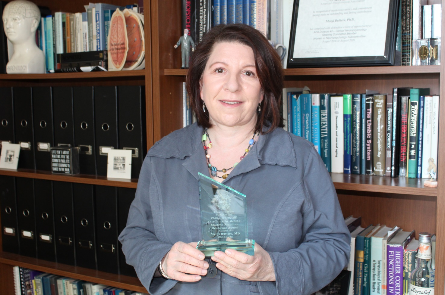 Dr. Meryl Butters Receives the Philip Troen Award Dr. Meryl Butters Receives the Philip Troen Award