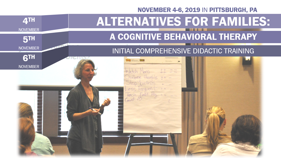 Dr. Barbara Baumann at the AF-CBT Workshop