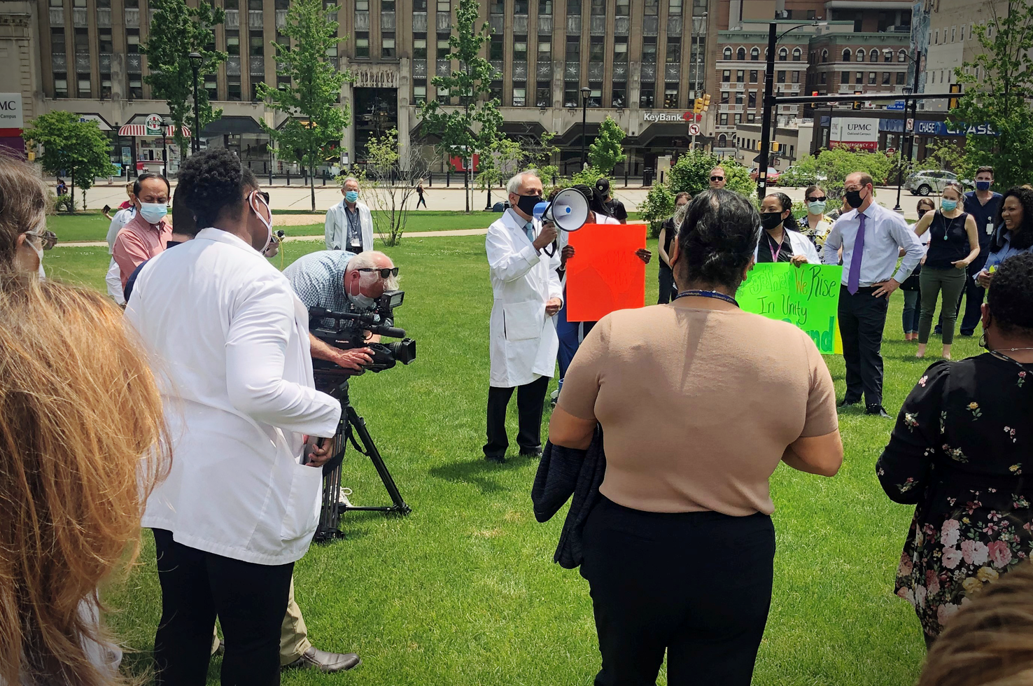 Pitt Psychiatry Joins “White Coats Against Racism” Pitt Psychiatry Joins “White Coats Against Racism”