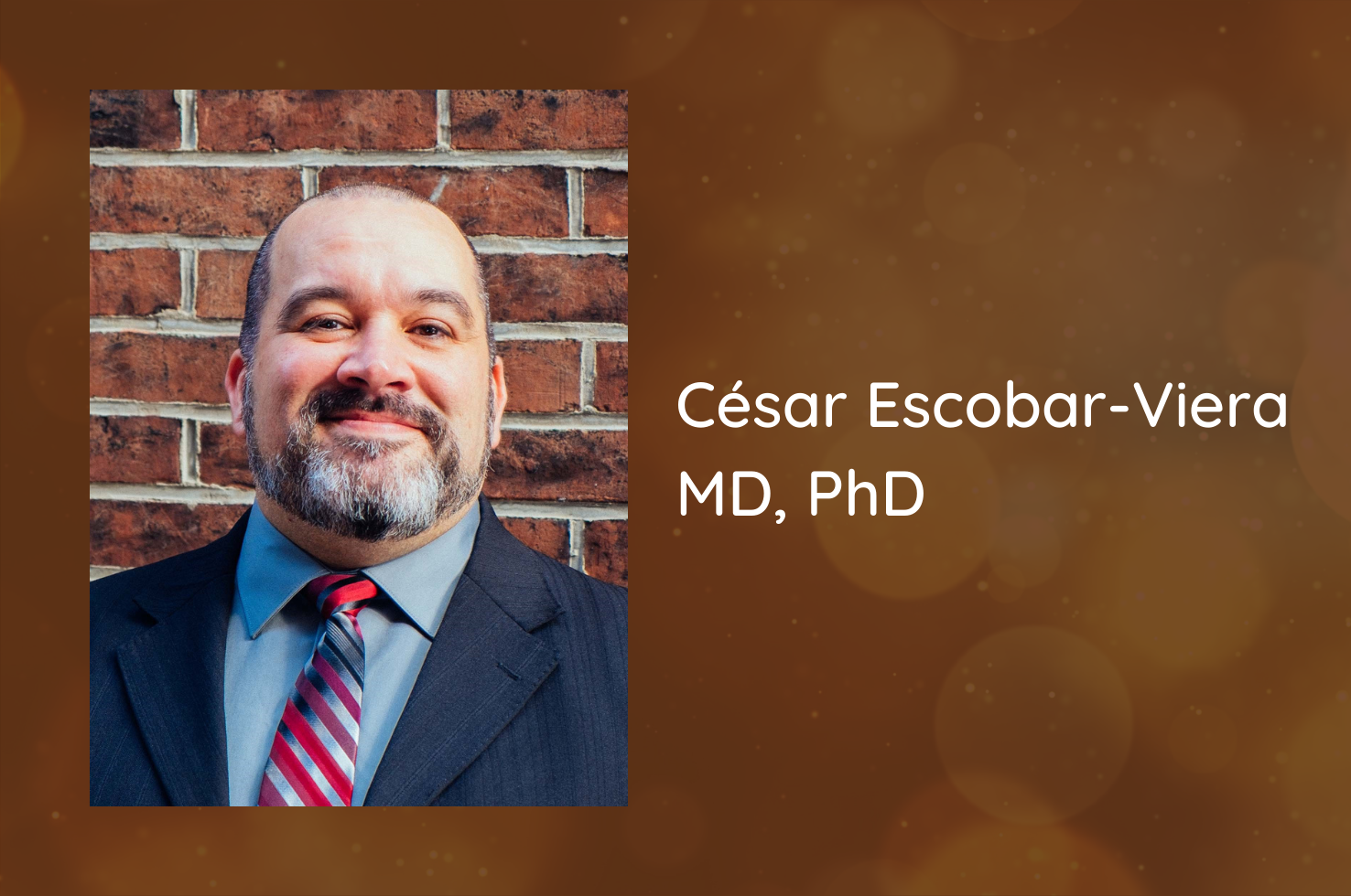 Meet Health Disparities Researcher César Escobar-Viera, MD, PhD Meet Health Disparities Researcher César Escobar-Viera, MD, PhD