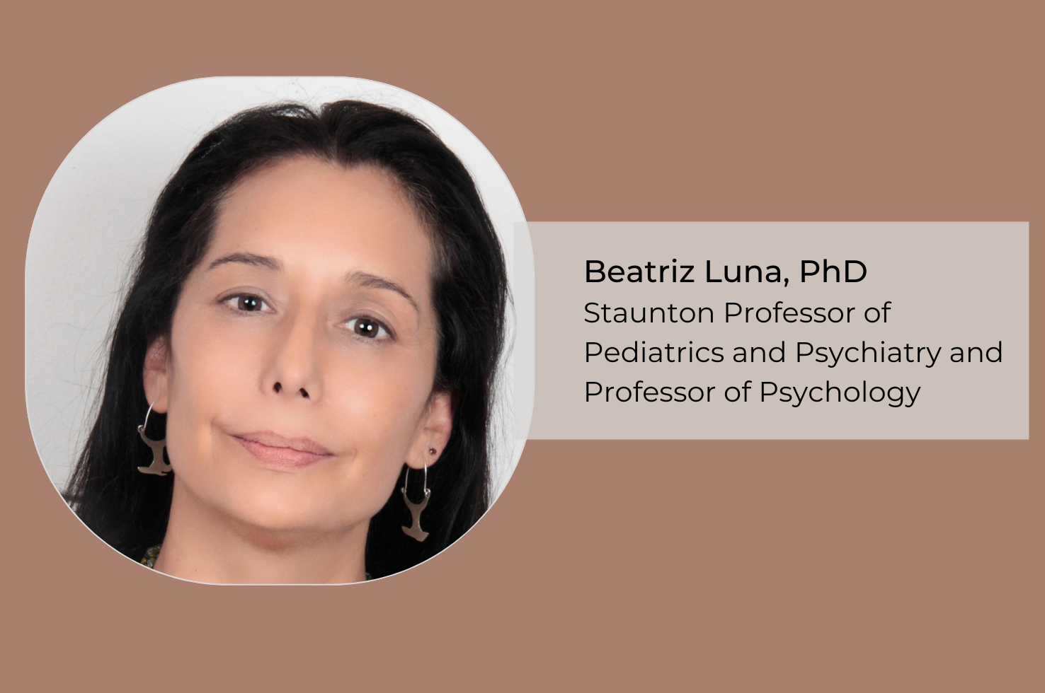Bea Luna, PhD Receives MERIT Award