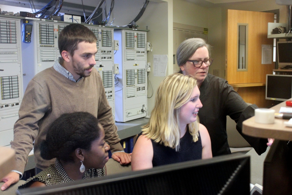 Research Trainees with their Faculty Mentor