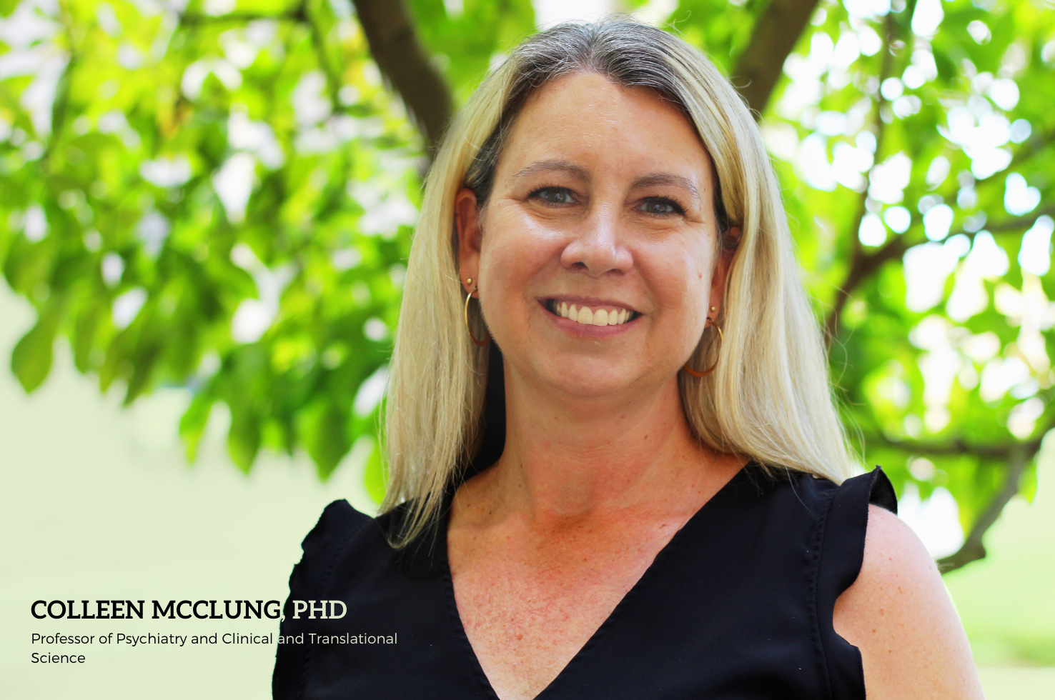 Dr. Colleen McClung Dr. Colleen McClung