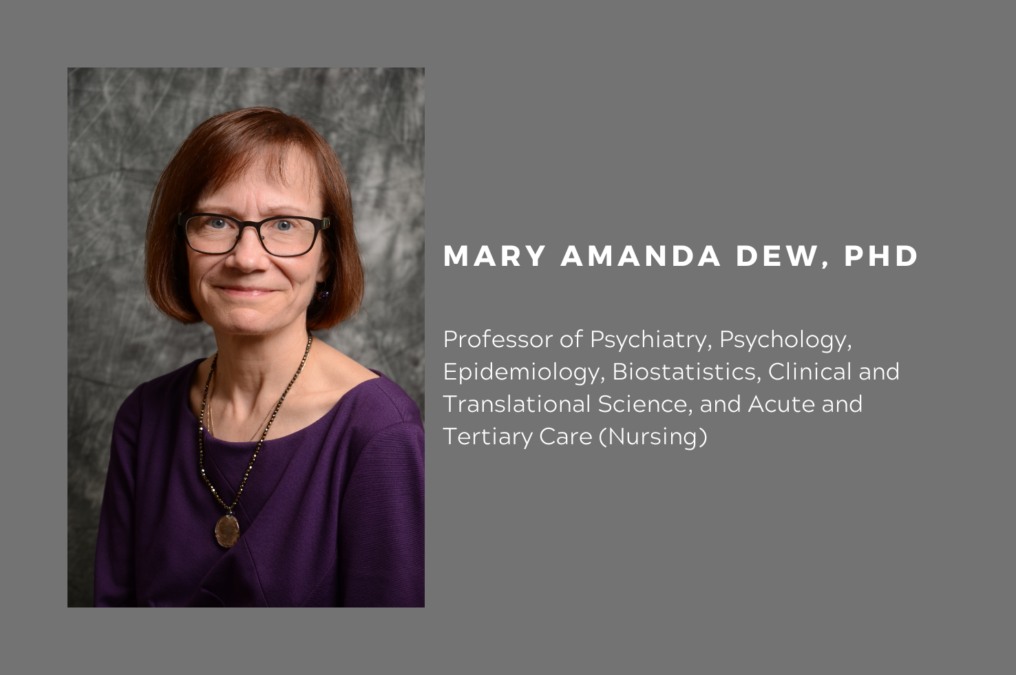 Dr. Mary Amanda Dew Dr. Mary Amanda Dew