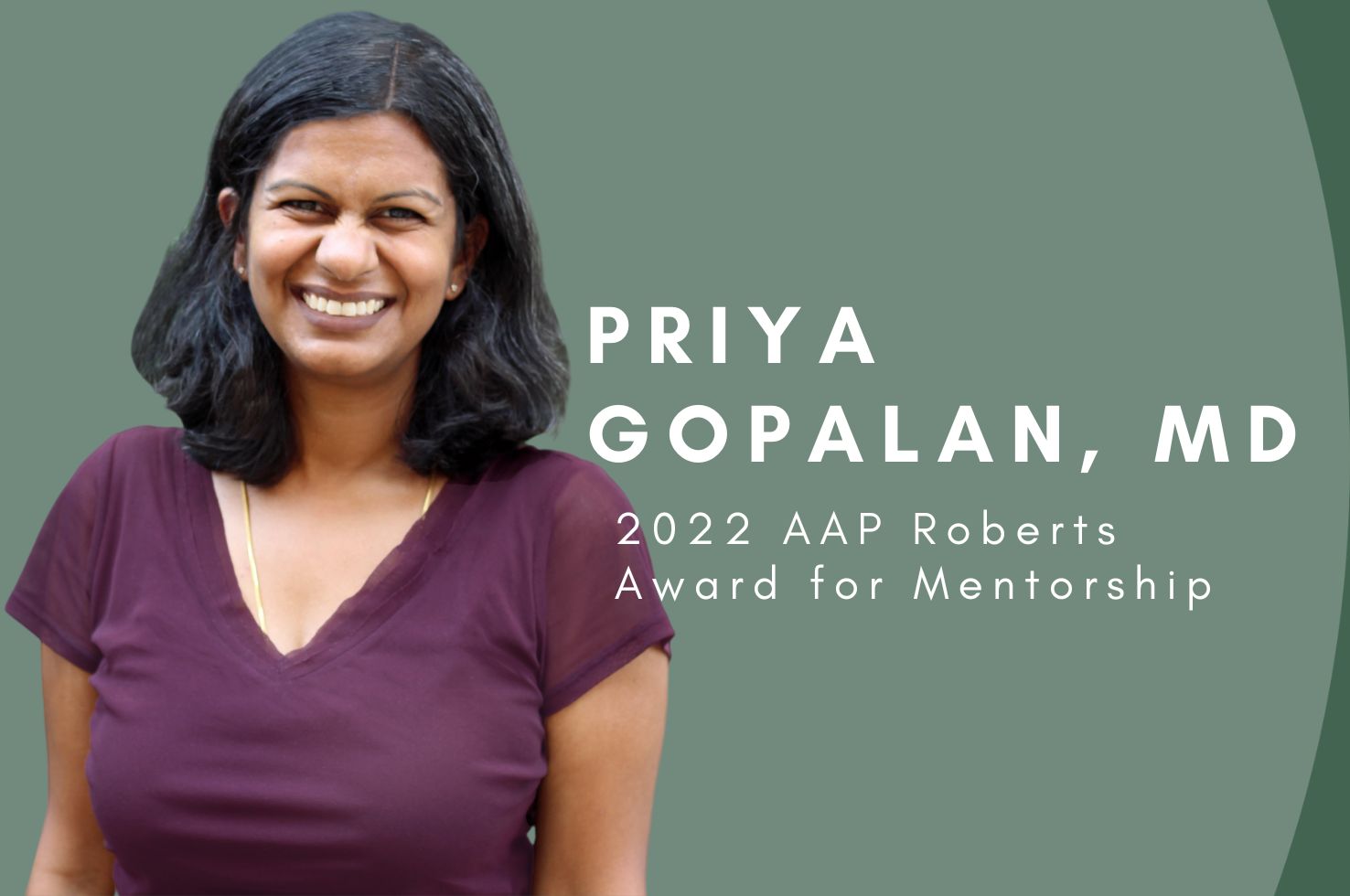Dr. Priya Gopalan Dr. Priya Gopalan