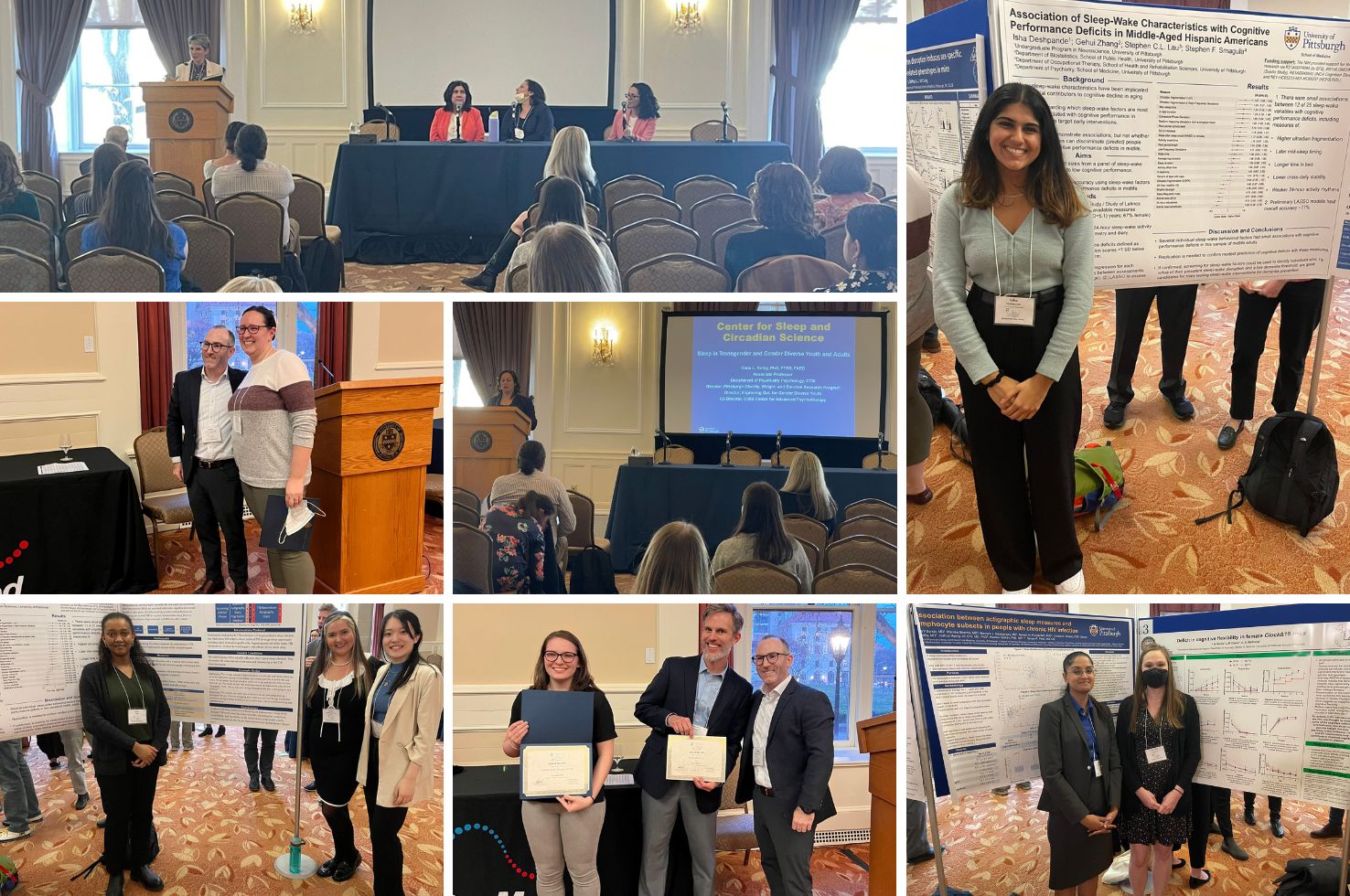 7th Annual Sleep & Circadian Science Research Day Collage 7th Annual Sleep & Circadian Science Research Day Collage