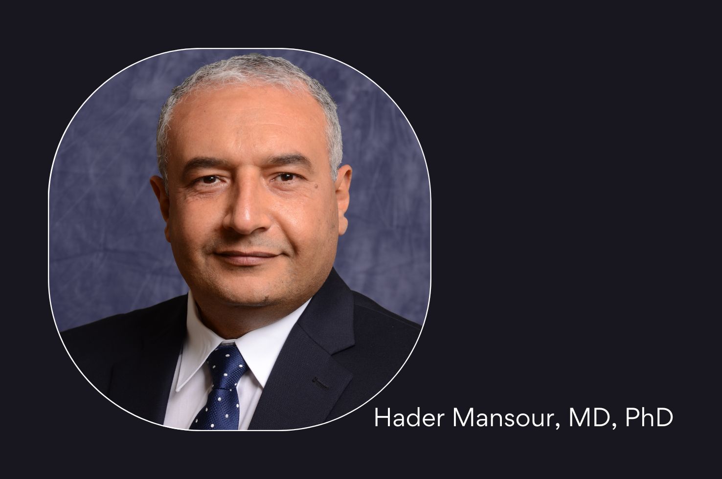 Dr. Hader Mansour Dr. Hader Mansour