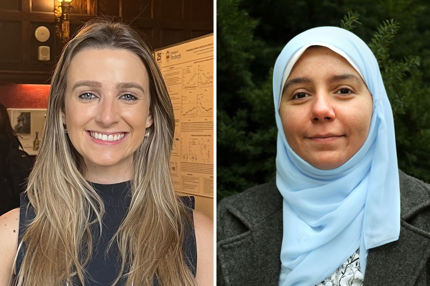 Drs. Bruna Bellaver and Safaa Eldeeb Drs. Bruna Bellaver and Safaa Eldeeb