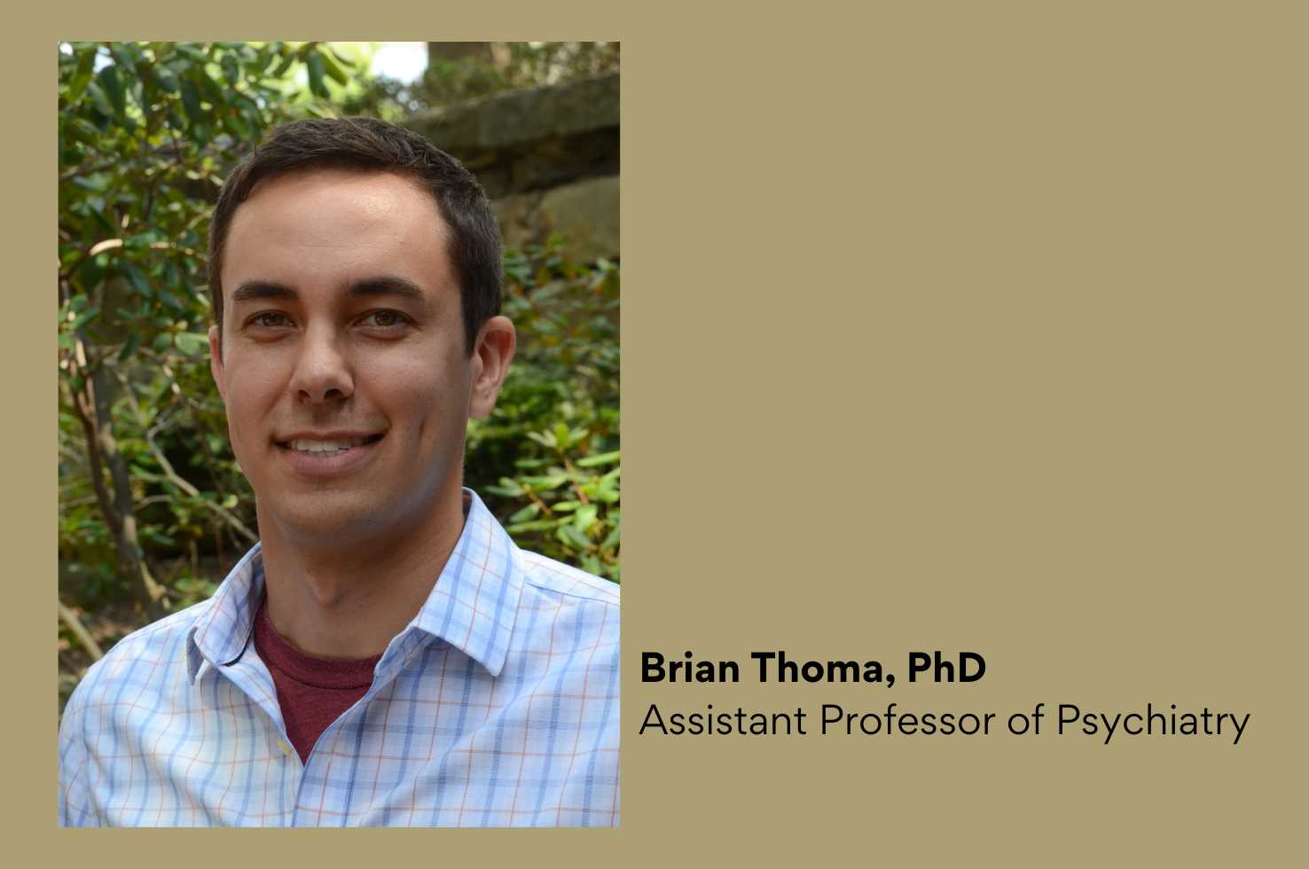 Dr. Brian Thoma Dr. Brian Thoma