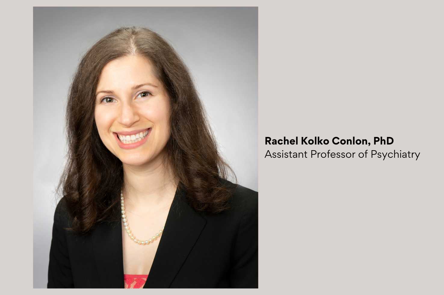 Rachel Kolko-Conlon, PhD Rachel Kolko-Conlon, PhD