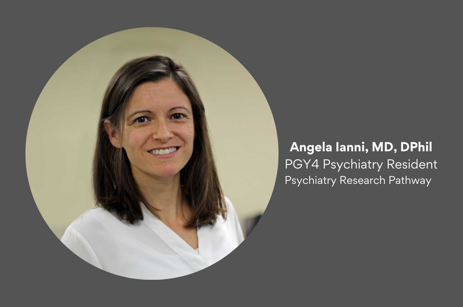 Angela Ianni, MD, DPhil Angela Ianni, MD, DPhil
