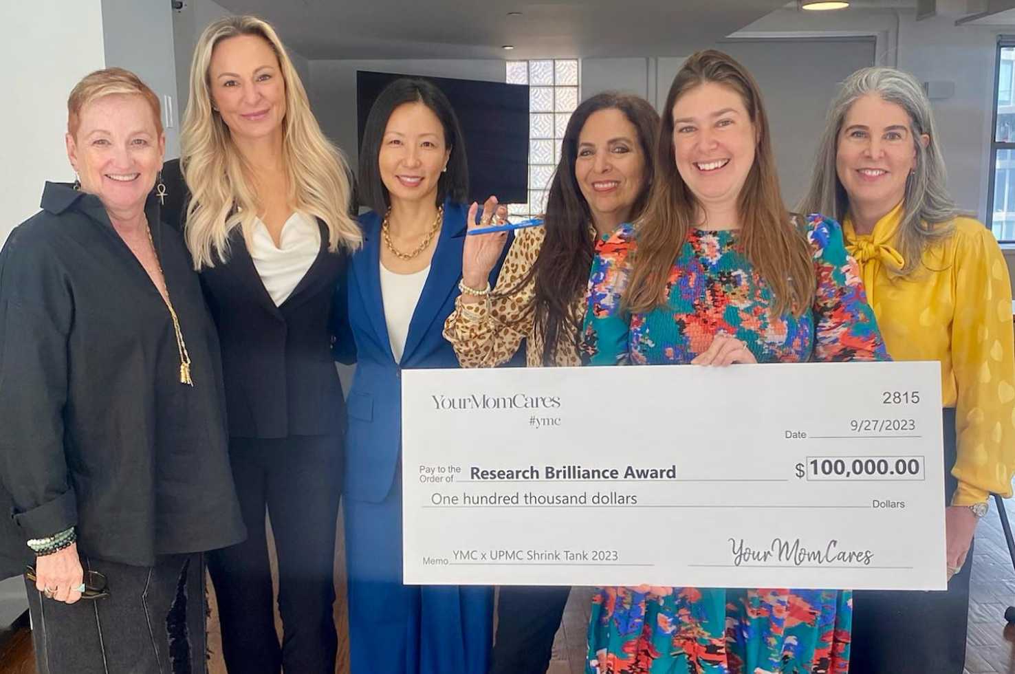 Pitt Faculty Presented with YourMomCares Award