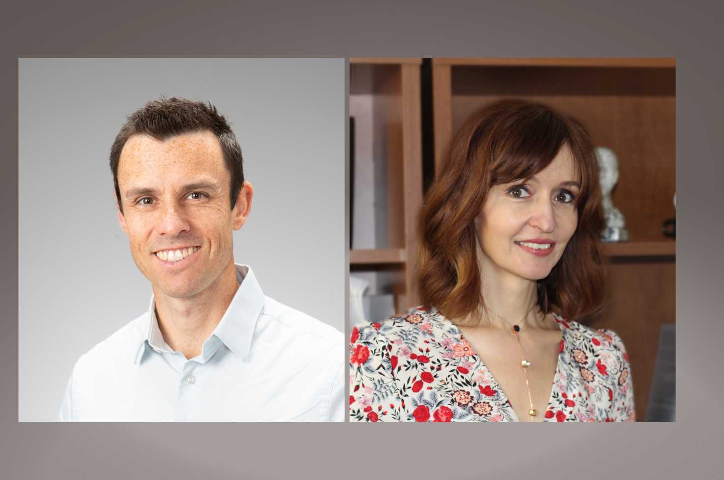 Drs. Andrew Gerlach and Carmen Andreescu Drs. Andrew Gerlach and Carmen Andreescu