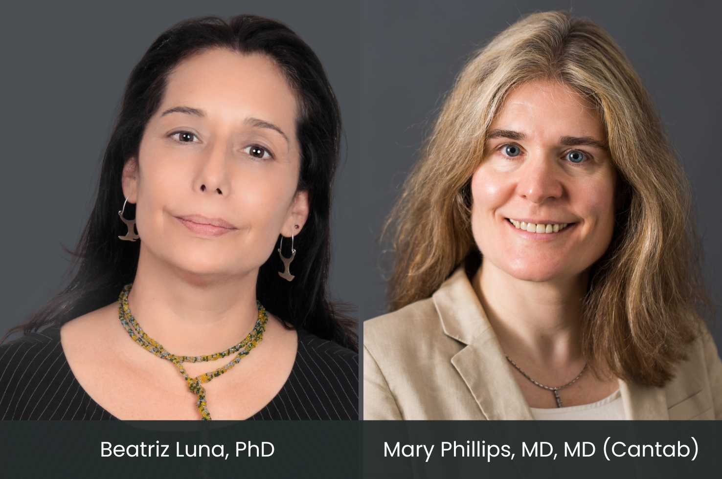 Drs. Bea Luna and Mary Phillips Drs. Bea Luna and Mary Phillips