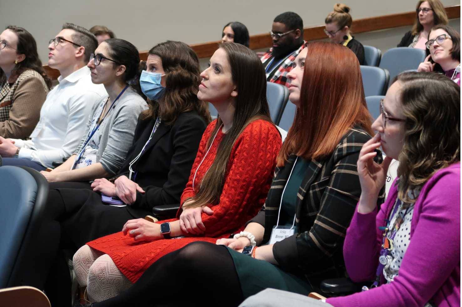Clinician Educator Showcase Attendees in the Auditorium Clinician Educator Showcase Attendees in the Auditorium