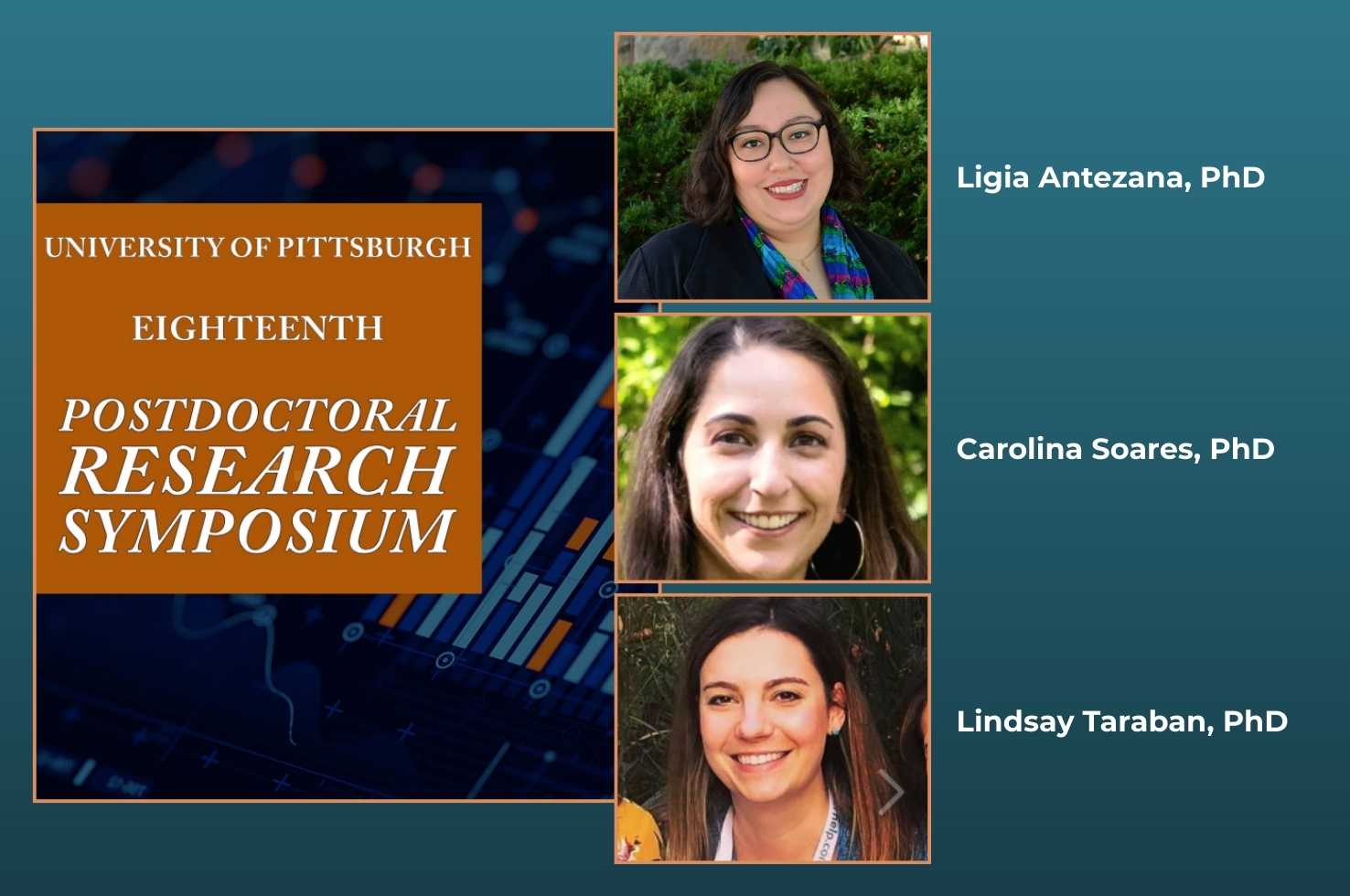 Drs. Ligia Antezana, Carolina Soares and Lindsay Taraban Drs. Ligia Antezana, Carolina Soares and Lindsay Taraban