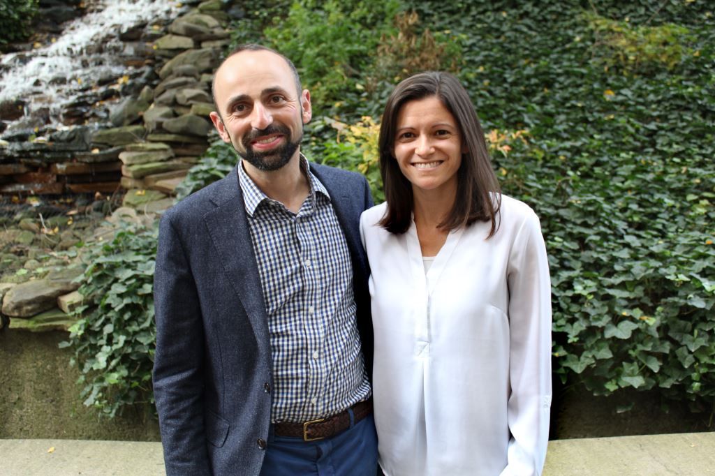 Alexandre Dombrovski, MD and PRP Resident Angela Ianni, MD, PhD