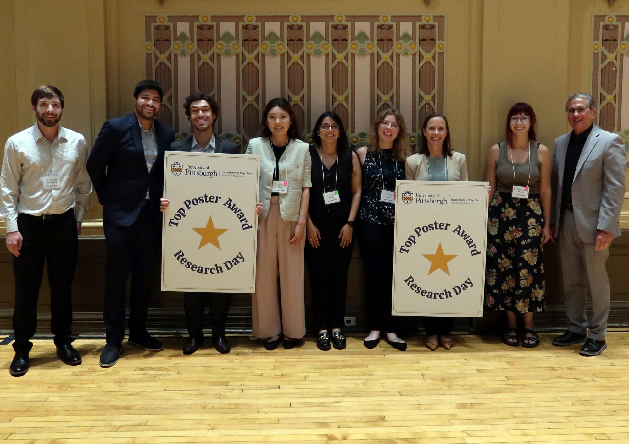 Postdoctoral Scholars Poster Prize Winners