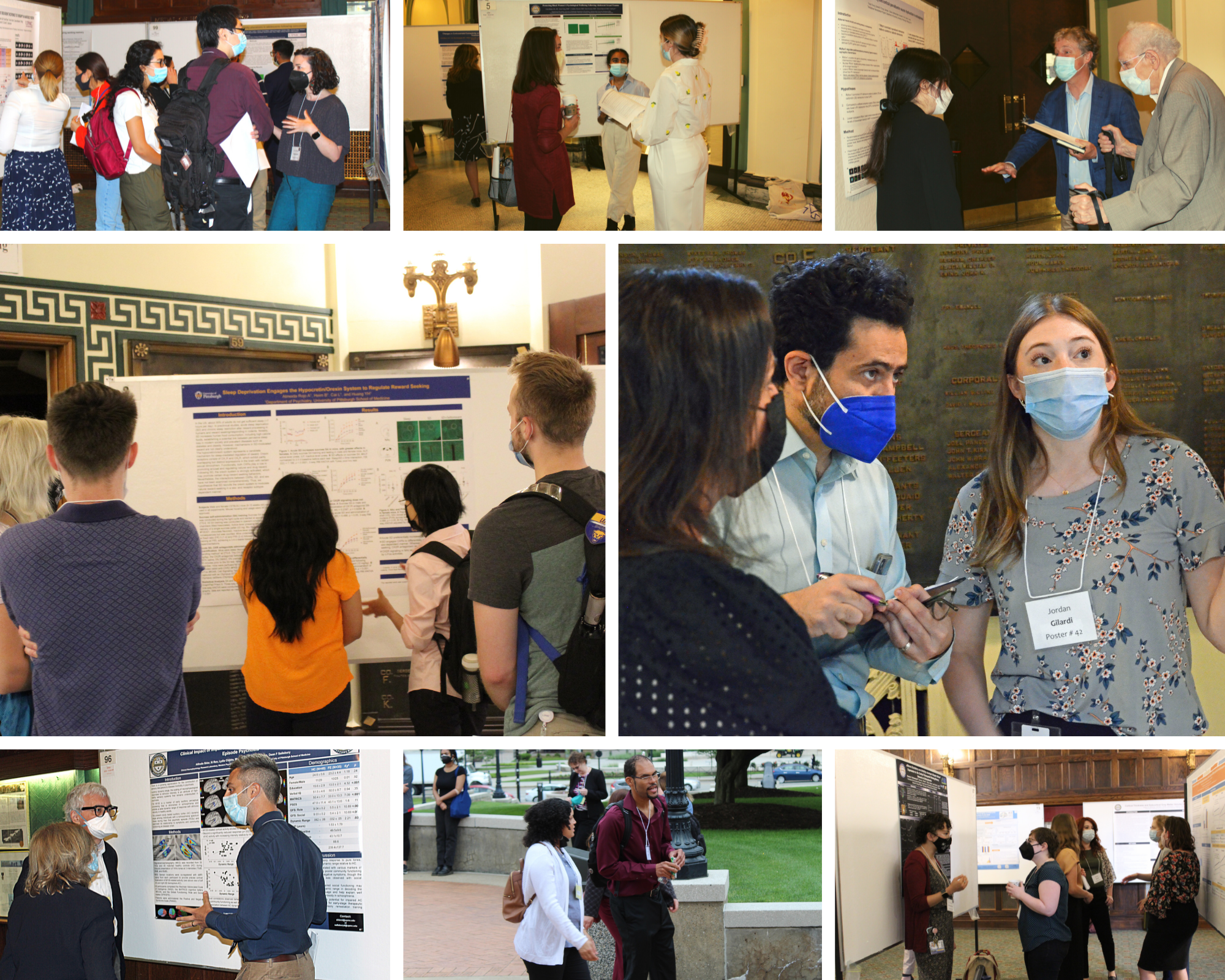 2022 Research Day Poster Session Collage 3