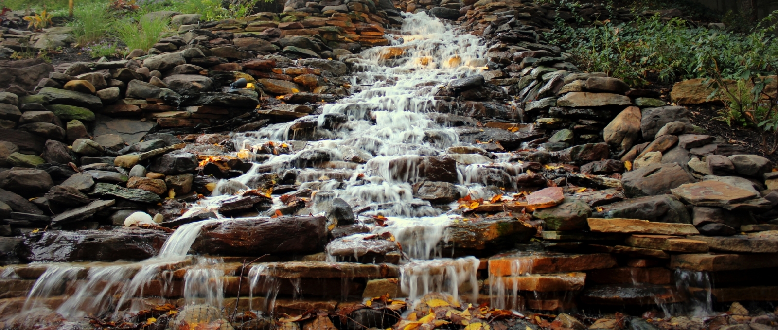 Waterfall at Western Psychiatric Institute & Clinic