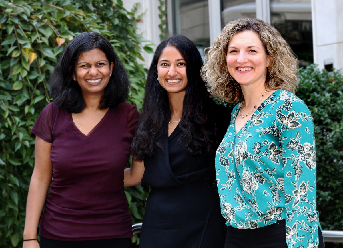 Drs. Priya Gopalan, Neeta Shenai and Jody Glance