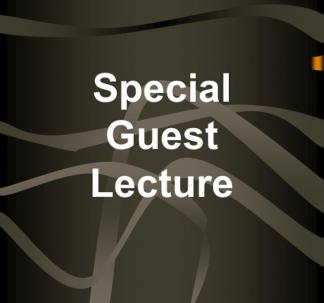 Special Guest Lecture