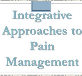 Integrative Approaches to Pain Management Logo