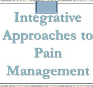 Integrative Approaches to Pain Management Logo