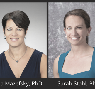 Carla Mazefsky, PhD, & Sarah Stahl, PhD, Honored for Mentorship