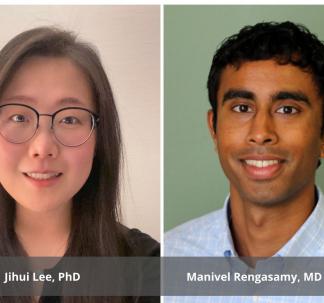Department Welcomes Dr. Jihui Lee and Manivel Rengasamy