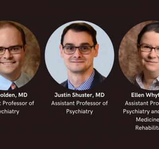 Drs. Eric Golden, Justin Shuster and Ellen Whyte