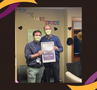 Dr. Dan Bender Receives ACES Award