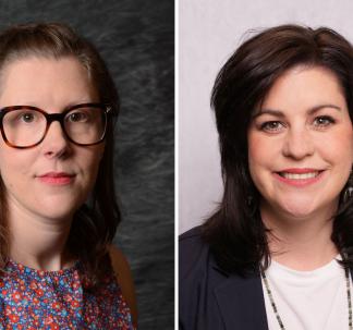 Department Welcomes Drs. Claire Becker and Melanie Peterson to Faculty